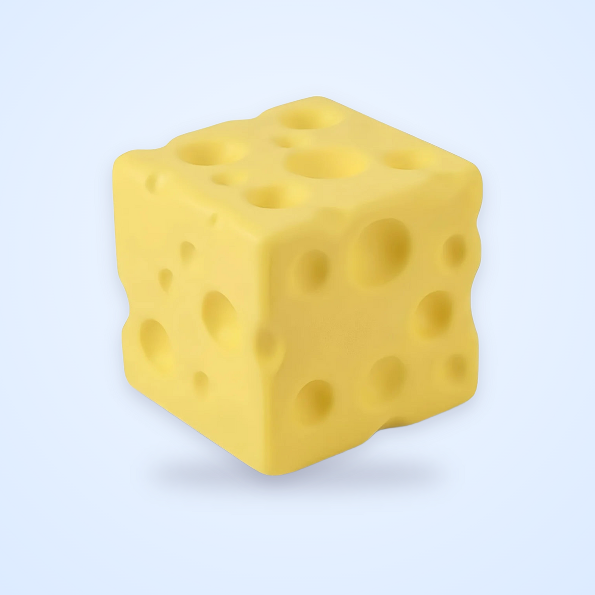 Cheese Mini Cube Squishy, 5 cm