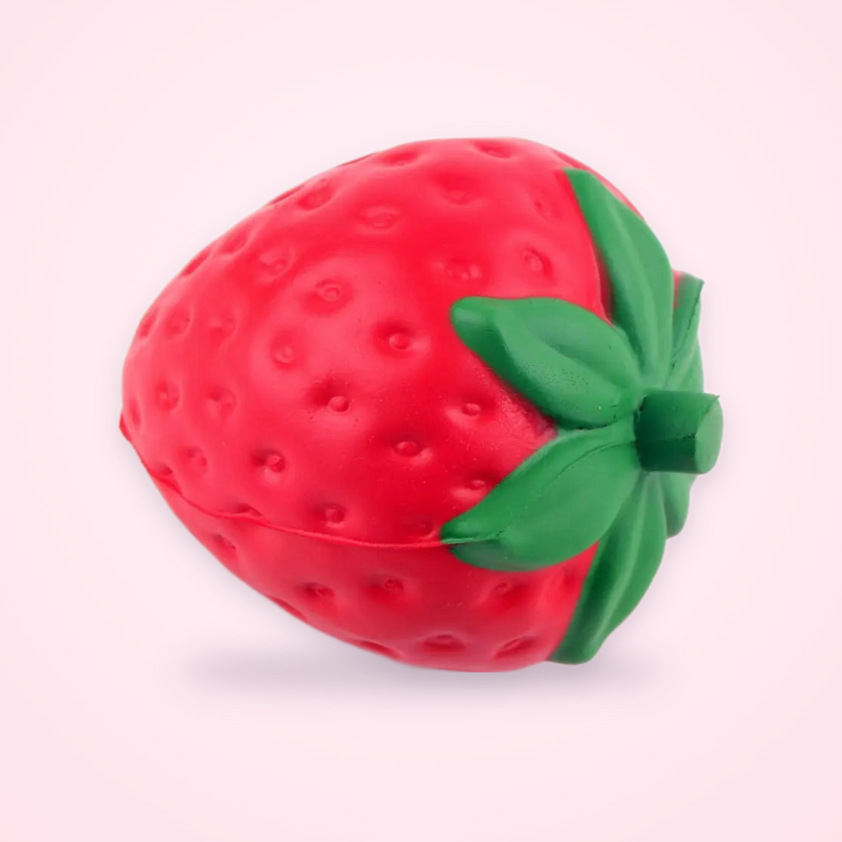 Jumbo Strawberry Squishy, side view